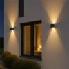 Up-Down-Light Cube | Smart | nástěnné svítidlo v černé barvě | LED RGB+teplá bílá