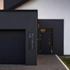 Metzler domové číslo, zvislý formát, antracit, nehrdzavejúca oceľ | Weissenhof XXL