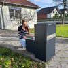 Metzler balíková schránka | Odoberanie zozadu | personalizovaná gravírovaním | Antracitová | Zivo 2