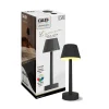 Venkovní akumulátorová lampa | Lucca | LED RGB | Černá