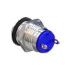 Metzler - tlačítko 12 mm - IP67 IK10 - nerezová ocel - vystupující - pájecí kontakty