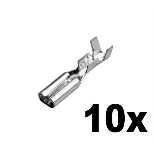 10 plochých konektorových dutinek 2,8x0,8mm
