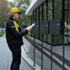 Metzler stojanová poštovní schránka | 3er | S vyměnitelným jmenovkou | antracit