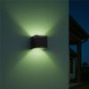 Up-Down-Light Cube | Smart | nástěnné svítidlo v černé barvě | LED RGB+teplá bílá