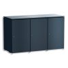 Metzler box na smetné nádoby | 3er | 240l | z hliníka | nerezová & masívna