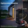 Metzler paketová schránka s 3 poštovými schránkami s vymeniteľnými menovkami | pre balíky až do veľkosti M | Bispo RE