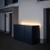 Metzler box na smetné nádoby | 3er | 240l | z hliníka | nerezová & masívna