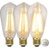LED svetelný zdroj | 3-stupňové stmievanie | E27 ST64