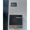 Moderné číslo domu v antracitovej RAL7016 s individuálnym gravírovaním