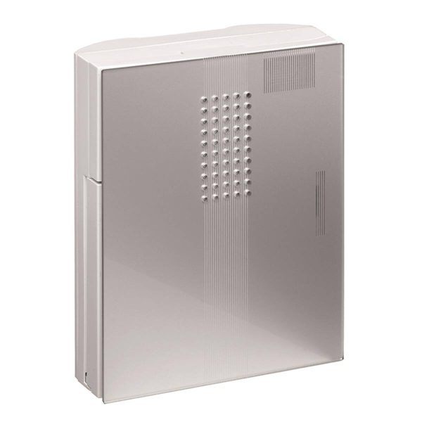 Grothe elektronický gong Croma 230A vysoký lesk strieborný, 230V 17 melódií