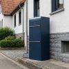 Metzler balíková schránka XL se 2 poštovními schránkami | LED | RAL 7016 antracit | Bispo Max 2