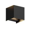 Up-Down-Light Cube | Smart | nástěnné svítidlo v černé barvě | LED RGB+teplá bílá
