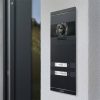 Metzler VDM10 2.0 Video dveřní interkom | Kompletní sada s vyměnitelným jmenovkovým štítkem | 2 tlačítka zvonku | Plug & Play | Neo