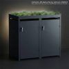 Metzler box na popelnice s vegetační střechou | 2 kusy | 240 l | antracit RAL 7016 | z oceli | nerezová a masivní | dveřní madlo se zámkem