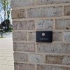 Metzler bezdrátový zvonek nerezová ocel V2A | nástěnný dveřní zvonek IP67 | dosah 150 m | Vitus