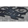 Personalizovaná jmenovka s monogramem v antracitové RAL 7016