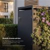 Metzler mriežka na popínavé rastliny pre boxy na odpadkové koše | Zeleň & prírodná dekorácia | RAL 7016 antracit