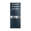 Metzler balíkbox XL se 3 poštovními schránkami | balíková schránka nerezová | personalizováno s gravírováním | Bispo Max 2