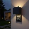 Metzler LED domové číslo | vonkajšie svietidlo s tabuľkou s domovým číslom | RAL 7016 antracit | Lumic