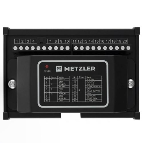 Bezpečnostní modul Metzler s držákem na DIN lištu