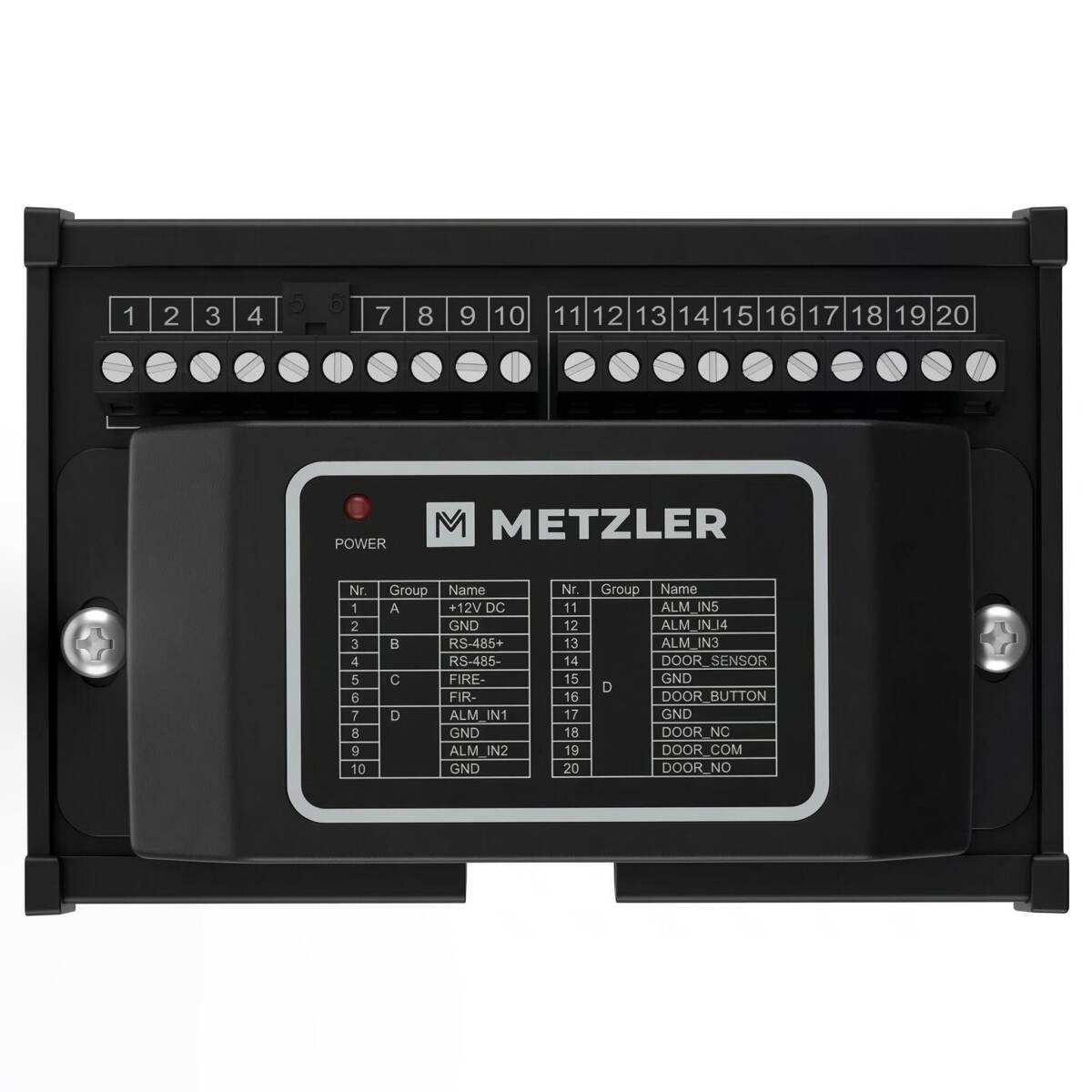 bb3d399c-e507-4744-8116-7be0ea17d6bb Bezpečnostný modul Metzler s držiakom na DIN lištu