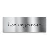 Velký jmenovka 100 x 40 mm | z nerezové oceli s laserovým gravírováním