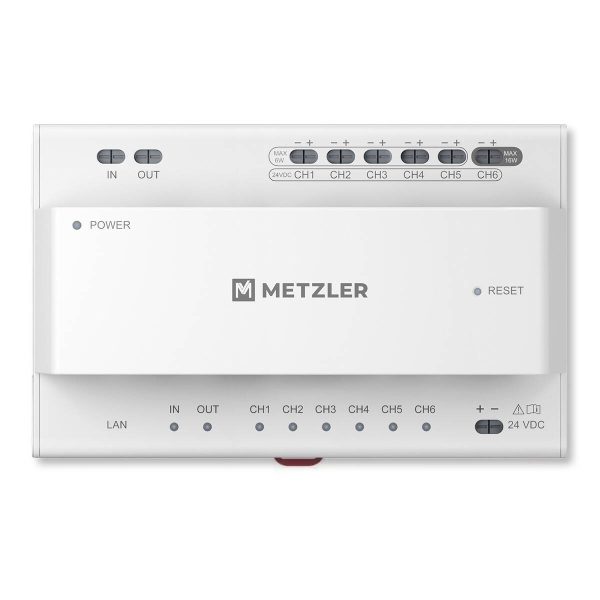 VDM10 2drátový video/audio rozdělovač montáž na DIN lištu 2.0