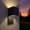 Metzler LED domové číslo | vonkajšie svietidlo s tabuľkou s domovým číslom | RAL 7016 antracit | Lumic