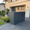 Metzler box na smetné nádoby | 3er | 240l | z hliníka | nerezová & masívna
