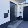 Metzler číslo domu | nehrdzavejúca oceľ | moderné | antracitovo sivá | výška 20 cm