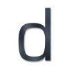 Metzler číslo domu | nehrdzavejúca oceľ | moderné | antracitovo sivá | výška 20 cm