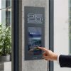 Metzler dveřní interkom s kamerou | rozpoznávání obličeje | dotykový displej | osvětlené číslo domu | živé HD video | pro rodinné a vícegenerační domy | SDM10H