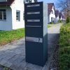 Metzler balíková schránka s poštovou schránkou | odber na zadnej strane | personalizovaná gravírovaním | antracitová | Zivo 2