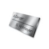 Velký jmenovka 100 x 40 mm | z nerezové oceli s laserovým gravírováním