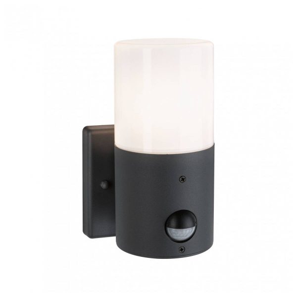 LED nástěnné svítidlo | Tubs | Šedá | pohybový senzor