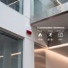 HiLook by HIKVISION bezdrátová venkovní siréna ALARM-S201-E-WE | 110 dB | LED zábleskové světlo | IP65 | červená
