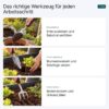 Metzler sada záhradného náradia 3-dielna | sadiaca lopatka, presádzacia lopatka & ručný kyprič | hliník | ergonomický & protišmykový