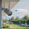 HiLook EasyLink WLAN Kit | 2x 4 MP Bullet bezpečnostné kamery | WiFi NVS | kompletná sada | detekcia osôb a vozidiel | farebné nočné videnie | 2-cestné audio | nepretržité 24/7 nahrávanie | IKS-2044BH-PH/W