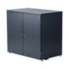 Metzler box na popelnice | pro 2 | 240l | z oceli | nerezová a masivní | RAL 7016 antracit