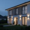 Metzler LED nástenné svietidlo Up-Down-Light | 6 Watt | LED 3000K teplá biela | Biela | Lumic