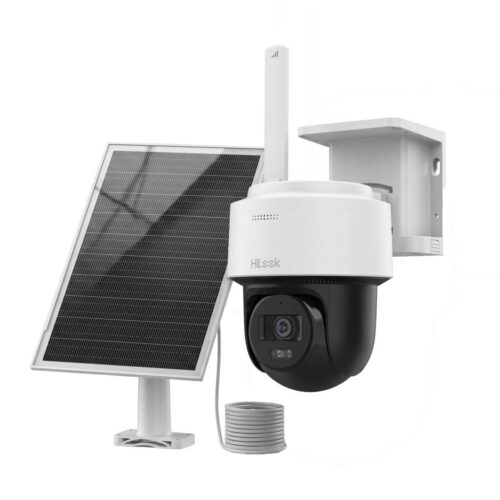 HiLook by HIKVISION solární sledovací kamera | 4 MP | otočná | 4G-SIM | aplikace pro smartphone | IPC-CFSP4/4G-SIM