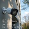 HiLook by HIKVISION 4K sada kamerového systému | 4* 4K Bullet kamera | Smart Hybrid Light | NVR 8-CH | 2 TB HDD | Smartphone aplikace