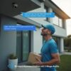 HiLook EasyLink WLAN Kit | 4 MP Bullet + PT Turret bezpečnostné kamery | WiFi NVS | Kompletná sada | Detekcia osôb a vozidiel | Farebné nočné videnie | 2-cestný audio prenos | 24/7 záznam | IKS-2044BTH-PH/W