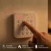 HiLook by HIKVISION bezdrátová klávesnice | LED indikace stavu | ovládací panel pro alarm