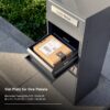 Metzler paketová schránka s poštovní schránkou | vyjímání zezadu | personalizováno gravírováním | Zivo 2