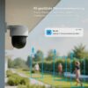 HiLook by HIKVISION 4 MP Smart Hybrid Light Mini PT sieťová kamera PTZ-N2C400M-DE(B)