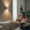Metzler LED nástenné svietidlo Up-Down-Light | 6 Watt | LED 3000K teplá biela | Biela | Lumic