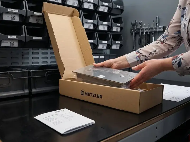 Metzler Metzler box na odpadkové nádoby: zabalené pripravené na odoslanie s návodom